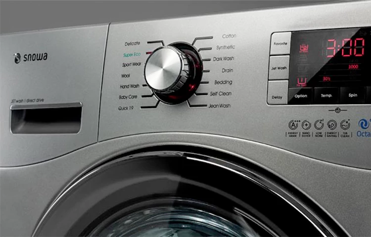 بررسی کیفیت ماشین لباسشویی اسنوا