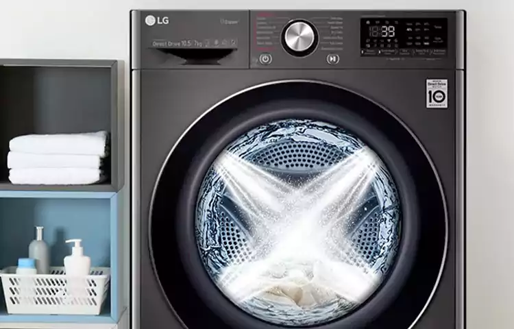 تکنولوژی‌های ال جی در ساخت ماشین لباسشویی