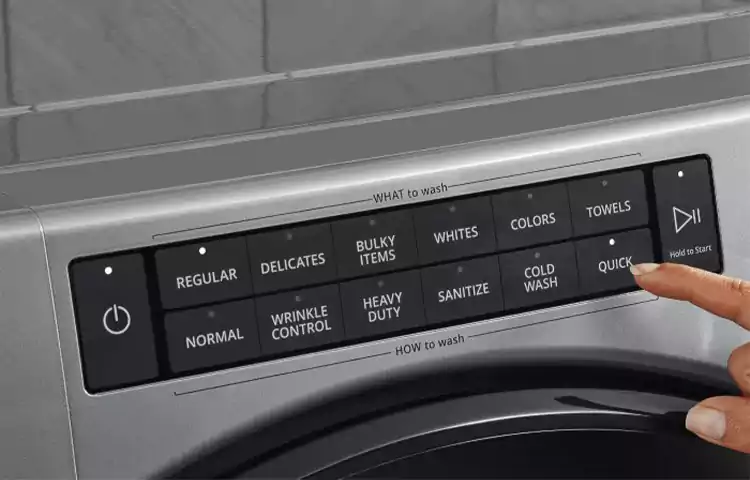 معنی کلمات روی ماشین لباسشویی بوش